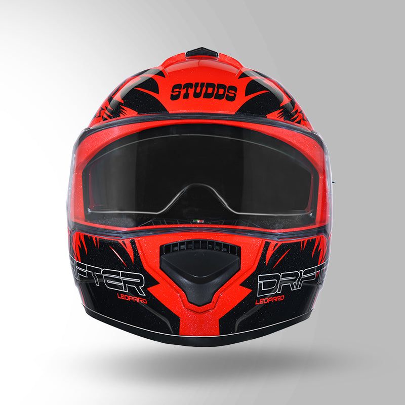 DRIFTER D2 LEOPARD DECOR RED & BLACK