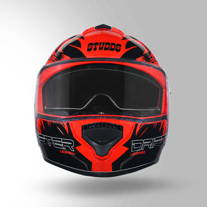 DRIFTER D2 LEOPARD DECOR RED & BLACK