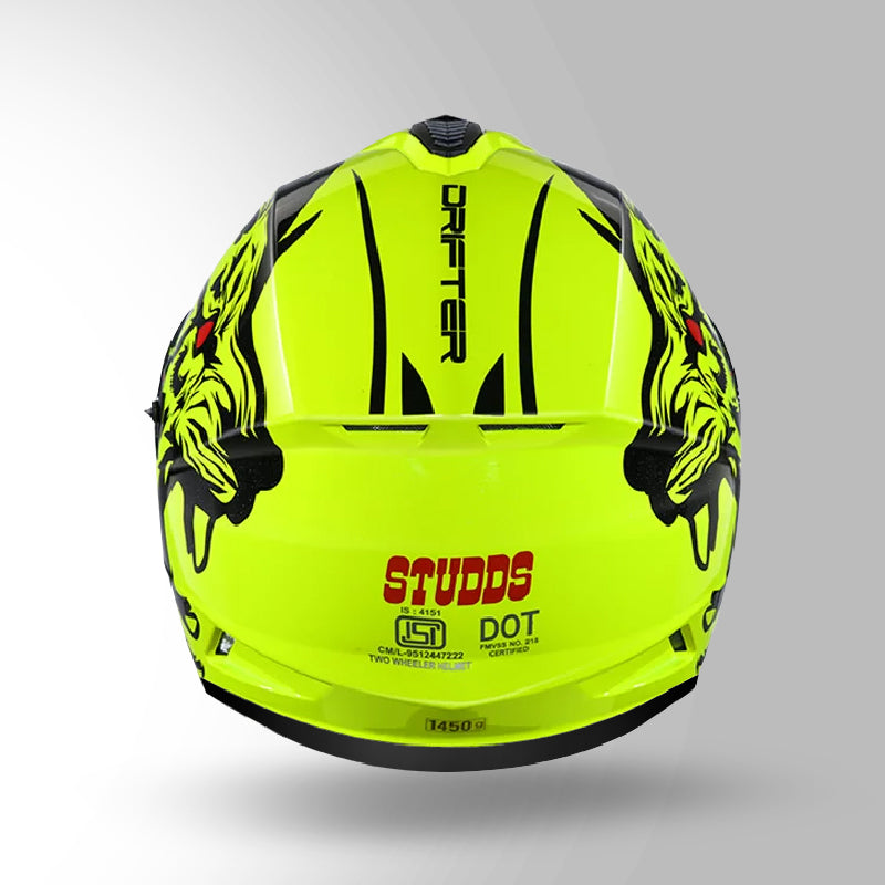 DRIFTER D2 LEOPARD DECOR YELLOW & BLACK