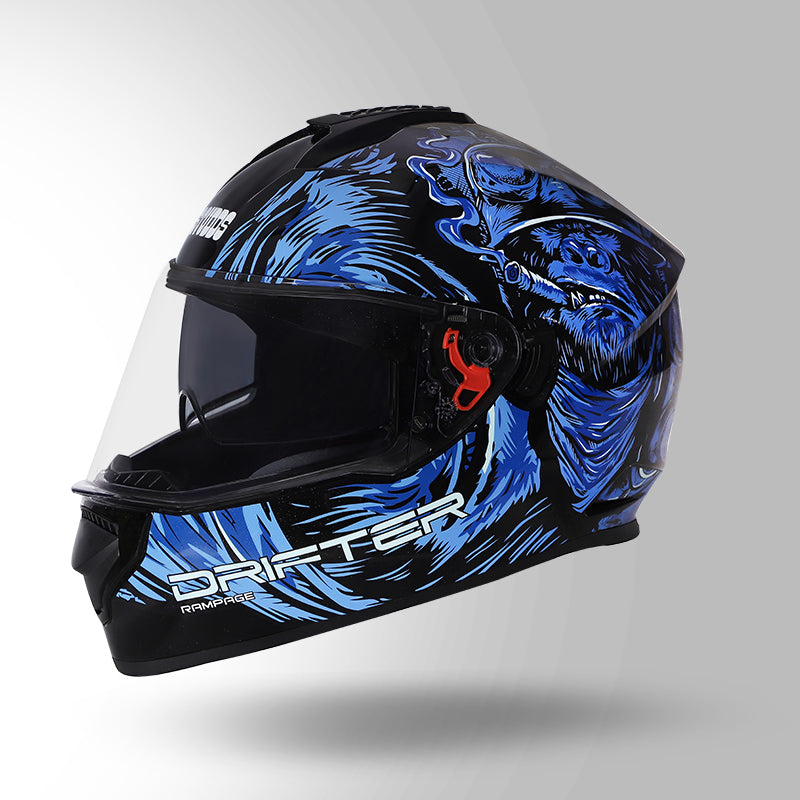 DRIFTER D3 RAMPAGE DECOR BLACK AND BLUE