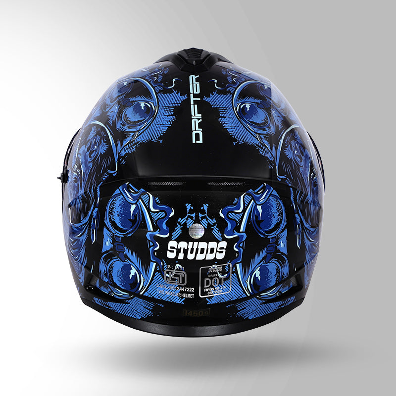DRIFTER D3 RAMPAGE DECOR BLACK AND BLUE