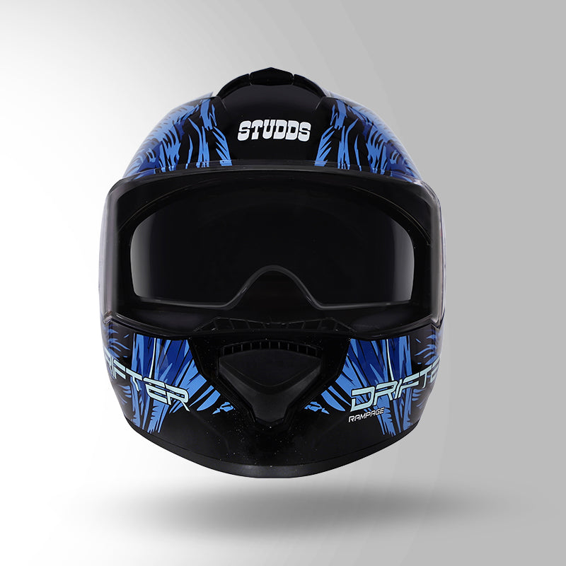 DRIFTER D3 RAMPAGE DECOR BLACK AND BLUE