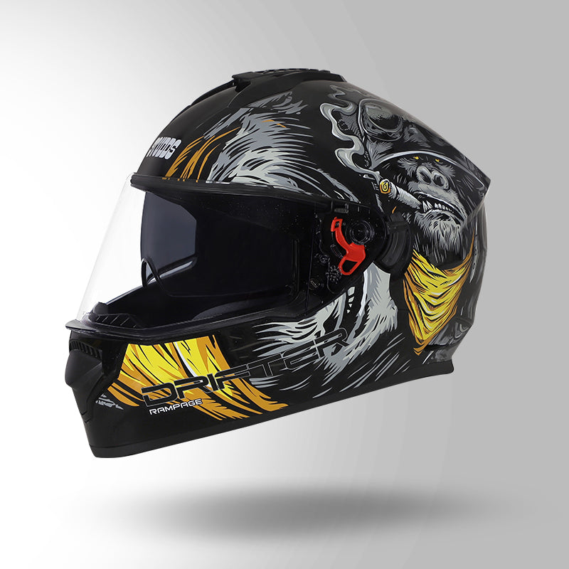 DRIFTER D3 RAMPAGE DECOR BLACK AND YELLOW
