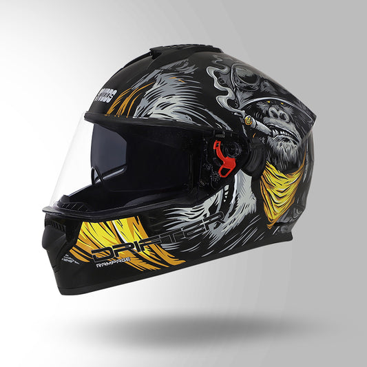 DRIFTER D3 RAMPAGE DECOR BLACK AND YELLOW