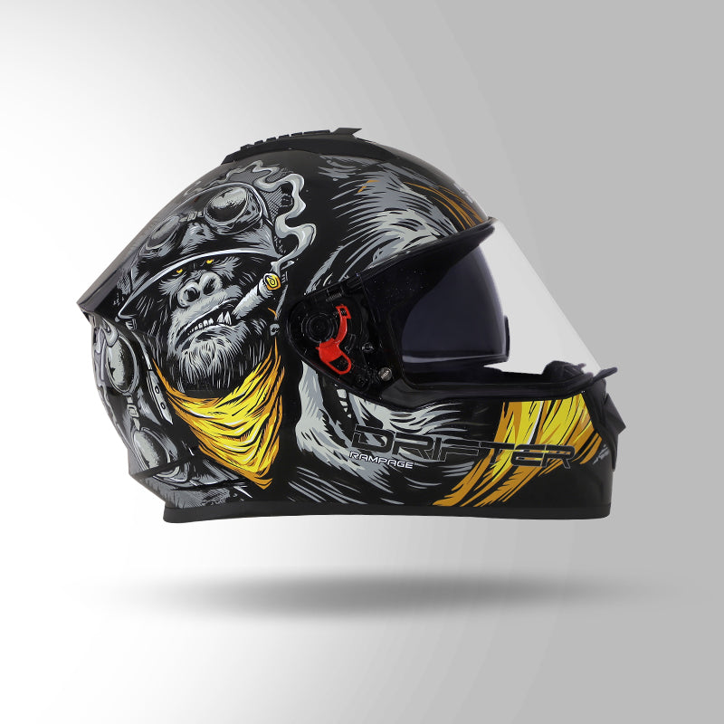 DRIFTER D3 RAMPAGE DECOR BLACK AND YELLOW
