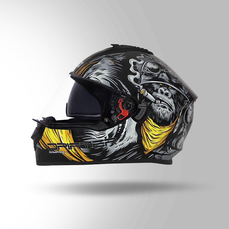 DRIFTER D3 RAMPAGE DECOR BLACK AND YELLOW