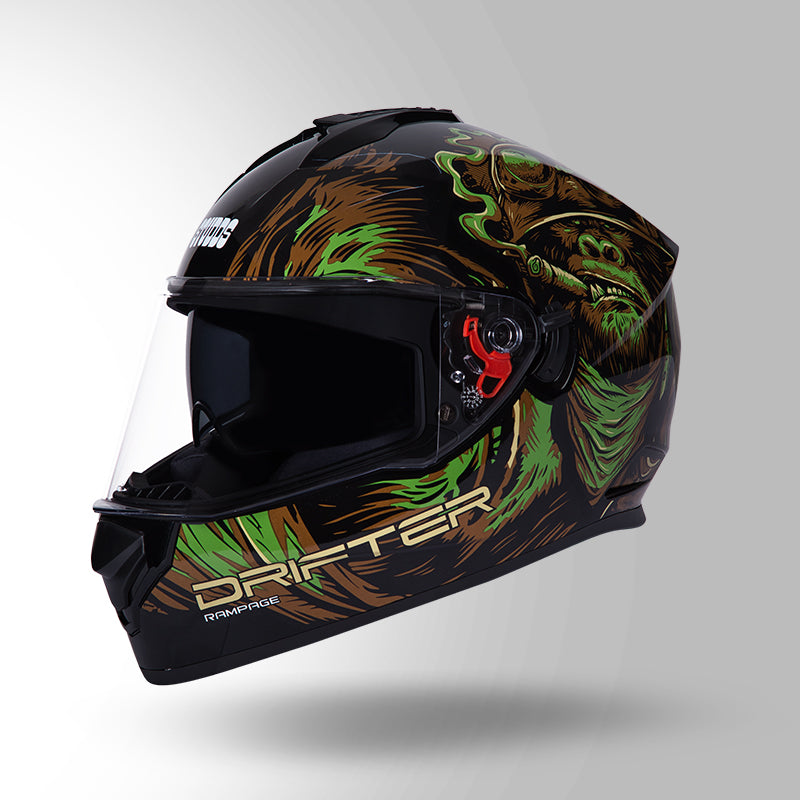 DRIFTER D3 RAMPAGE DECOR BLACK & GREEN