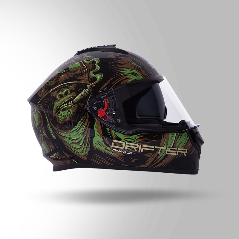 DRIFTER D3 RAMPAGE DECOR BLACK & GREEN