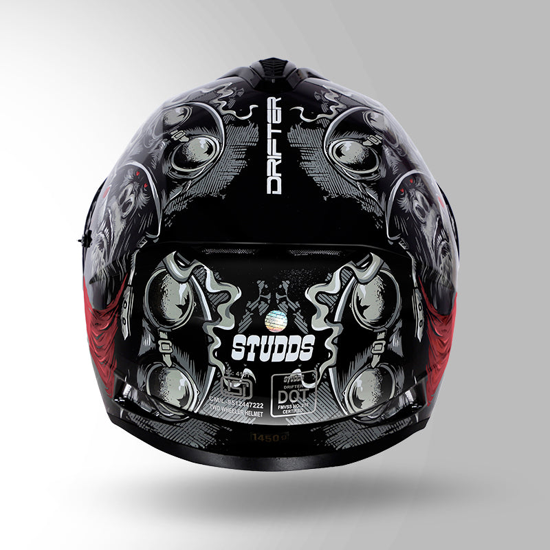 DRIFTER D3 RAMPAGE DECOR BLACK / GREY AND RED