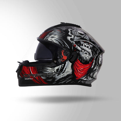 DRIFTER D3 RAMPAGE DECOR BLACK / GREY AND RED