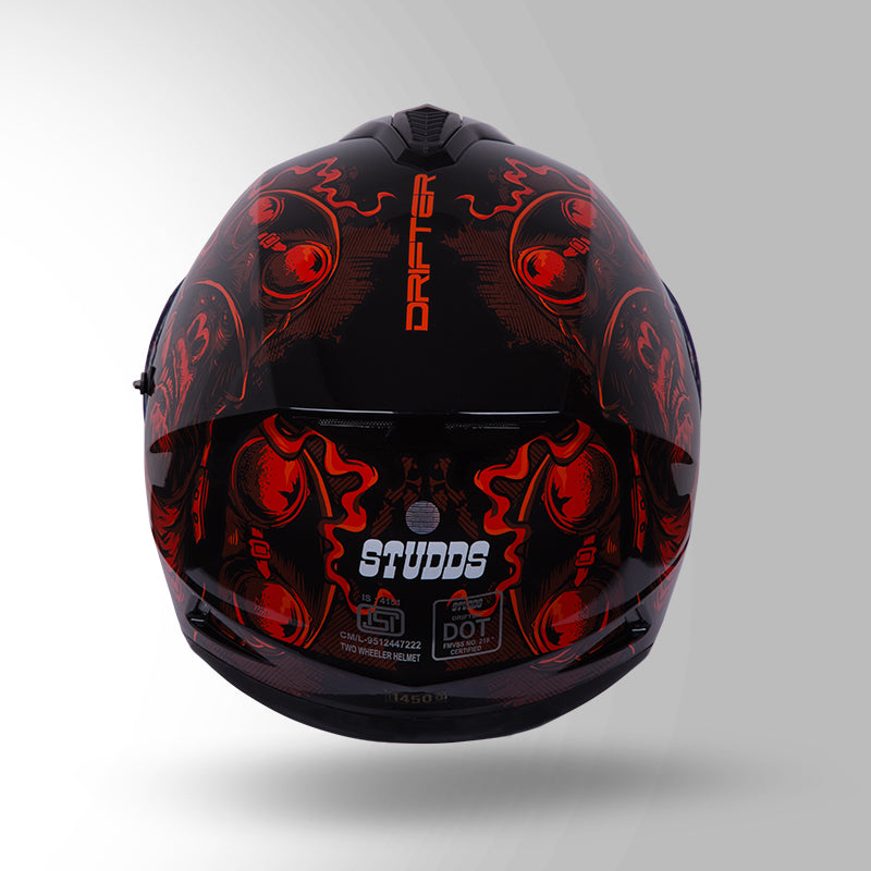 DRIFTER D3 RAMPAGE DECOR BLACK & RED