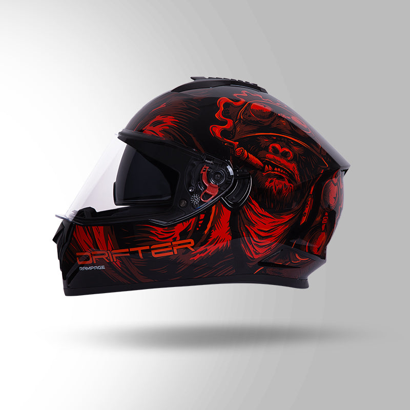 DRIFTER D3 RAMPAGE DECOR BLACK & RED