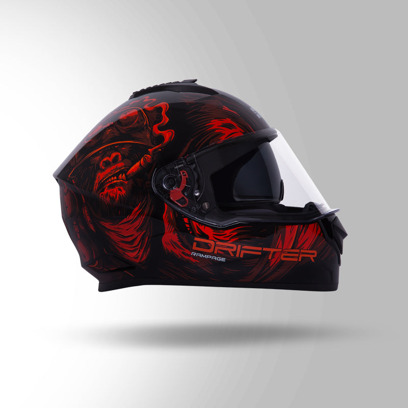 DRIFTER D3 RAMPAGE DECOR BLACK & RED