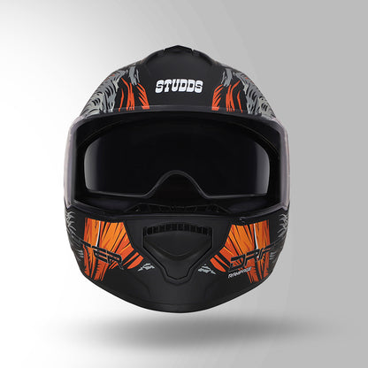 DRIFTER D3 RAMPAGE DECOR MATT BLACK AND ORANGE