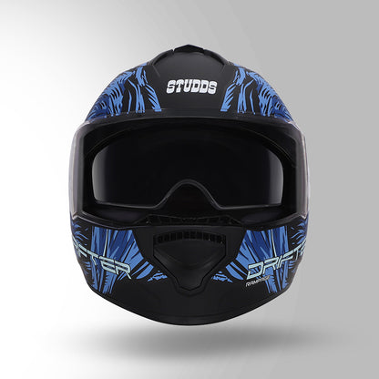 DRIFTER D3 RAMPAGE DECOR MATT BLACK & BLUE