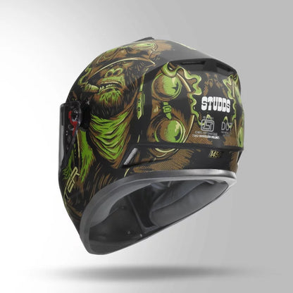 DRIFTER D3 RAMPAGE DECOR MATT BLACK & GREEN