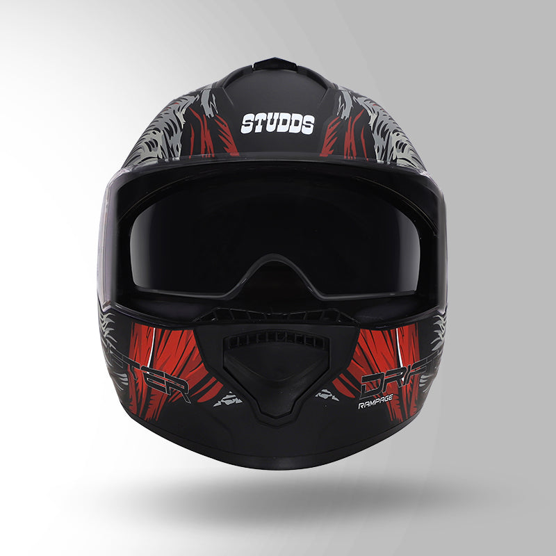 DRIFTER D3 RAMPAGE DECOR MATT BLACK / GREY AND RED