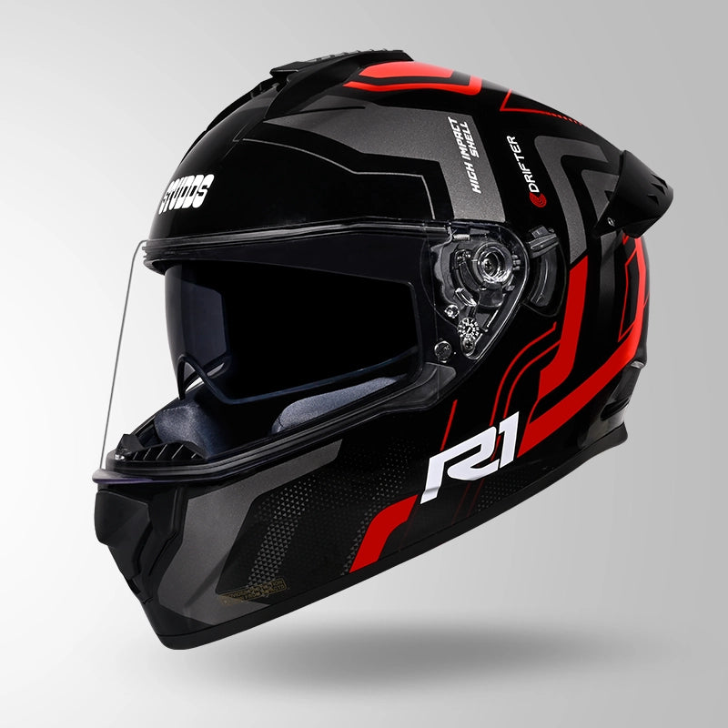 DRIFTER D4 R1 DECOR BLACK & RED