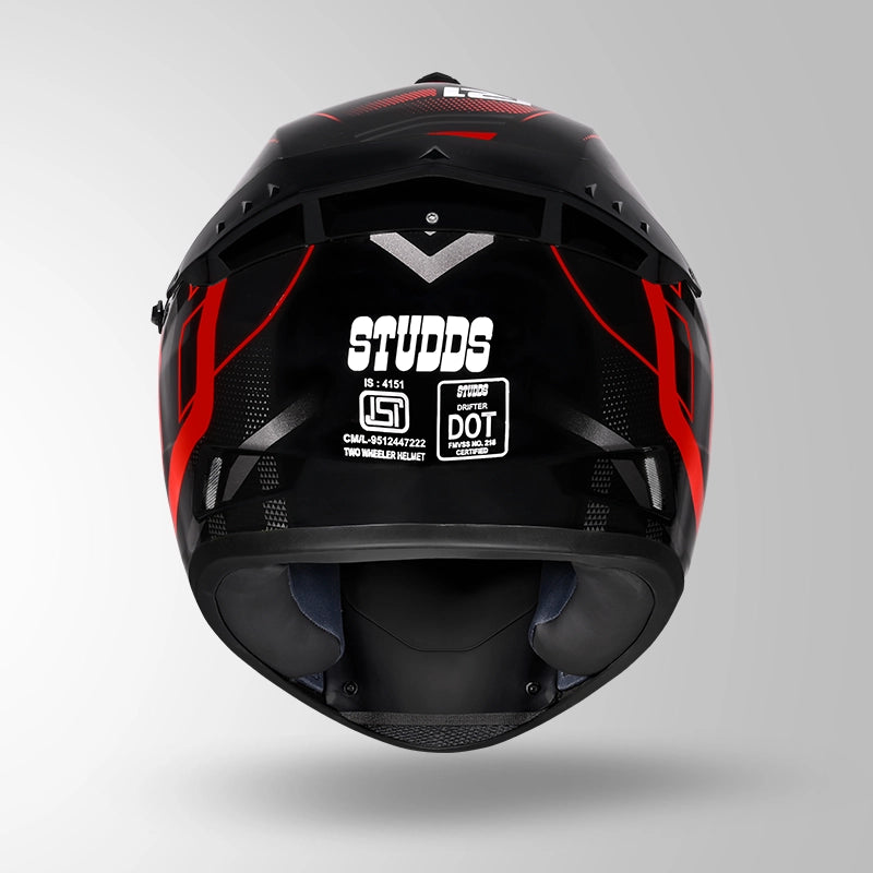 DRIFTER D4 R1 DECOR BLACK & RED