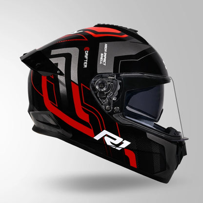 DRIFTER D4 R1 DECOR BLACK & RED