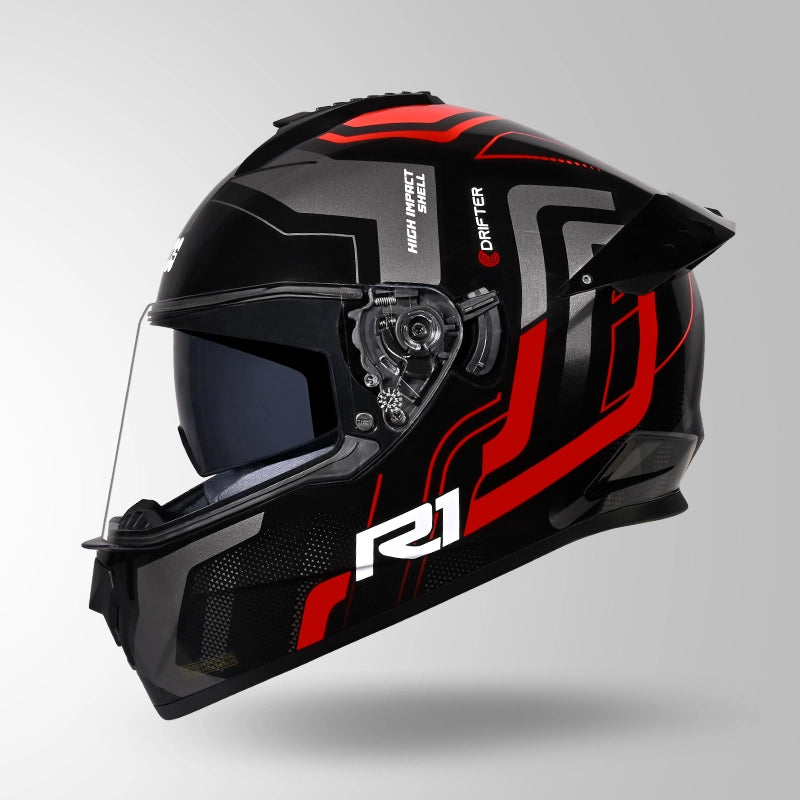 DRIFTER D4 R1 DECOR BLACK & RED