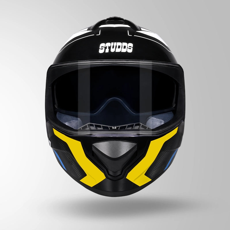 DRIFTER D4 R1 DECOR BLACK / YELLOW & WHITE