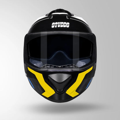 DRIFTER D4 R1 DECOR BLACK / YELLOW & WHITE