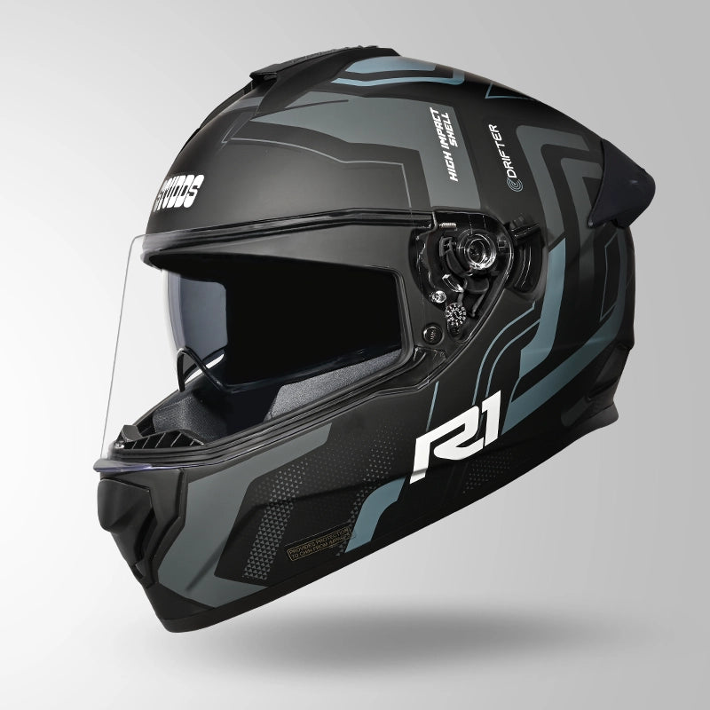 DRIFTER D4 R1 DECOR MATT BLACK & GREY