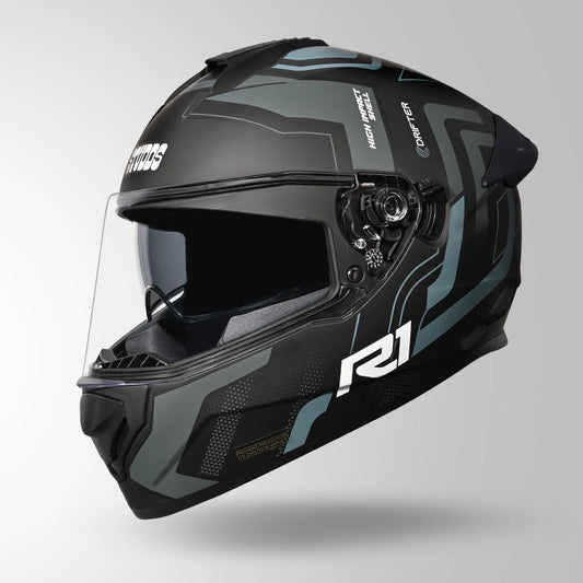 DRIFTER D4 R1 DECOR MATT BLACK & GREY