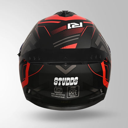 DRIFTER D4 R1 DECOR MATT BLACK & RED