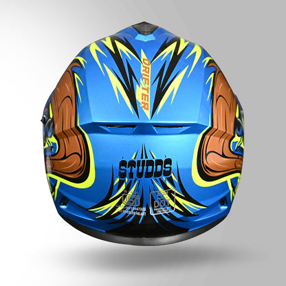 DRIFTER D4 TAURUS DECOR BLUE & GOLDEN