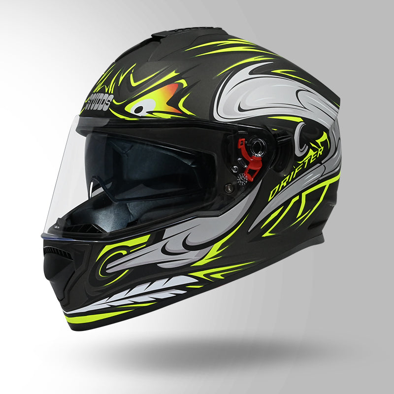 DRIFTER D4 TAURUS DECOR MATT BLACK & YELLOW