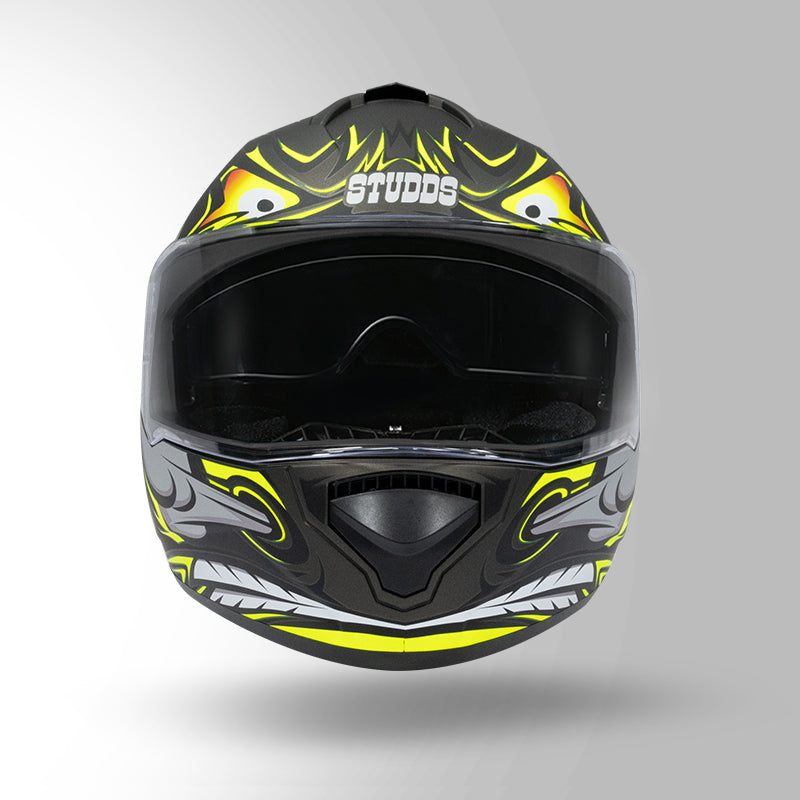 DRIFTER D4 TAURUS DECOR MATT BLACK & YELLOW