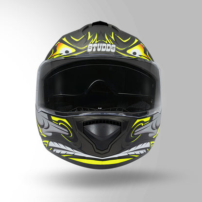 DRIFTER D4 TAURUS DECOR MATT BLACK & YELLOW