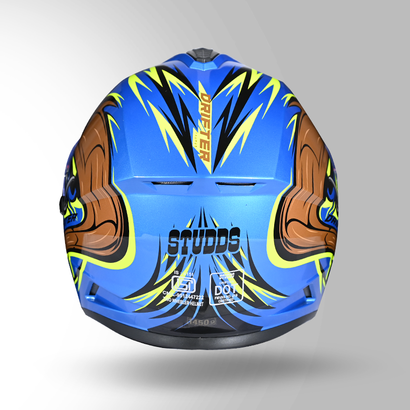 DRIFTER D4 TAURUS DECOR MATT BLUE & GOLDEN