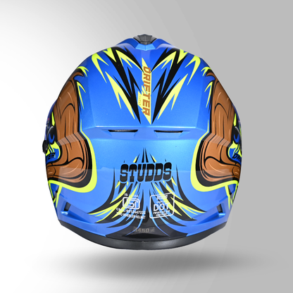 DRIFTER D4 TAURUS DECOR MATT BLUE & GOLDEN