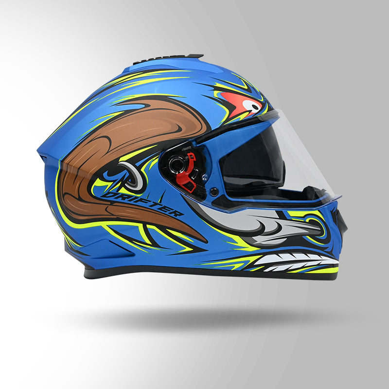 DRIFTER D4 TAURUS DECOR MATT BLUE & GOLDEN