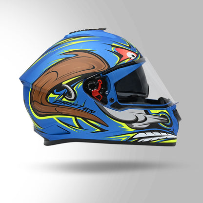 DRIFTER D4 TAURUS DECOR MATT BLUE & GOLDEN