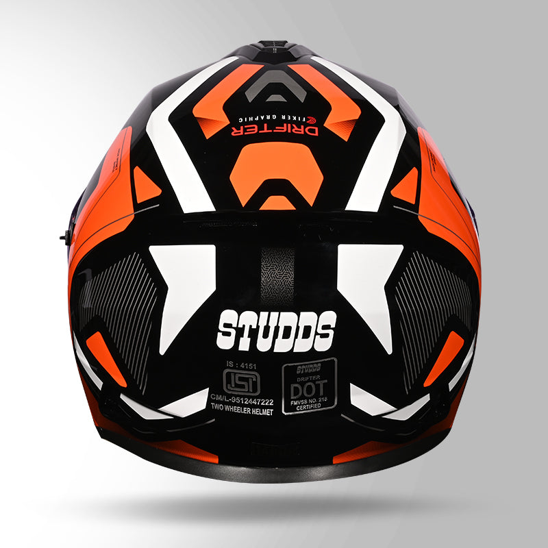 DRIFTER D5 FIKER DECOR BLACK & ORANGE