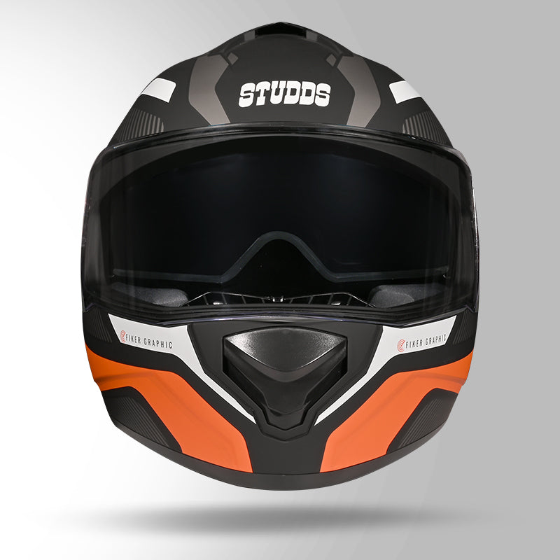 DRIFTER D5 FIKER DECOR MATT BLACK & ORANGE