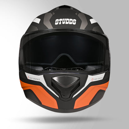 DRIFTER D5 FIKER DECOR MATT BLACK & ORANGE