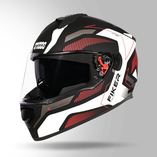 DRIFTER D5 FIKER DECOR MATT BLACK & RED