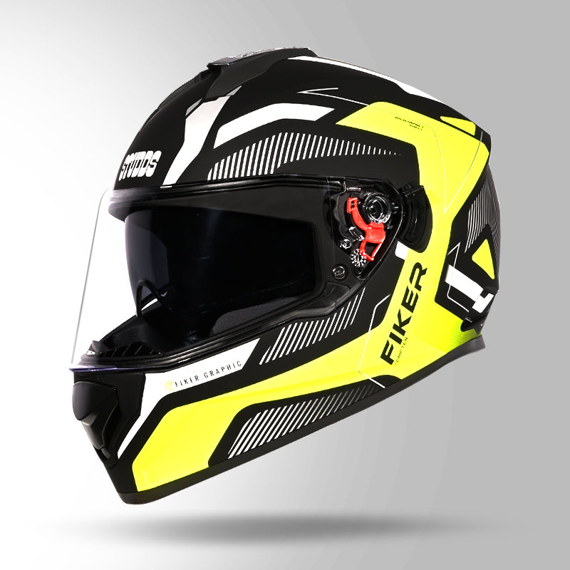 DRIFTER D5 FIKER DECOR MATT BLACK & YELLOW