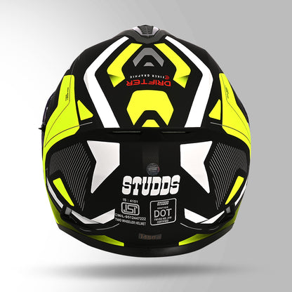 DRIFTER D5 FIKER DECOR MATT BLACK & YELLOW