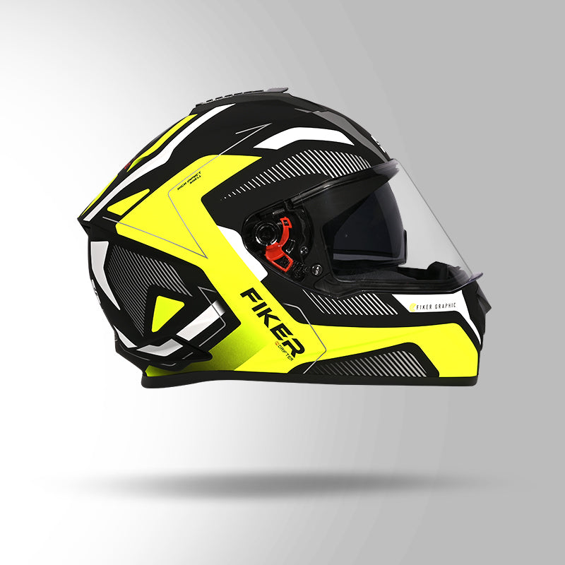 DRIFTER D5 FIKER DECOR MATT BLACK & YELLOW