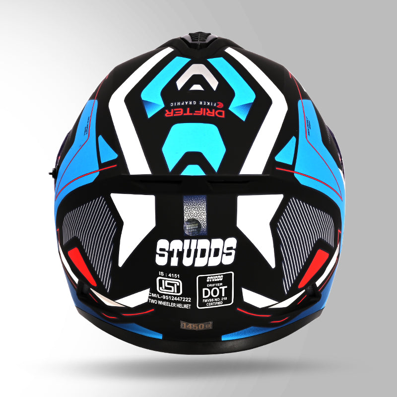 DRIFTER D5 FIKER DECOR MATT BLUE & BLUE