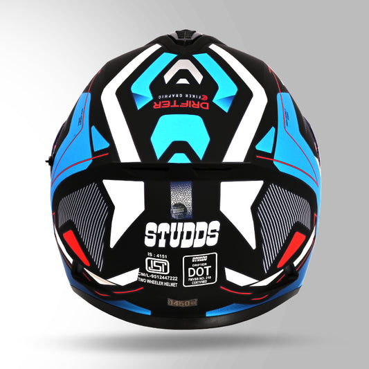 DRIFTER D5 FIKER DECOR MATT BLUE & BLUE