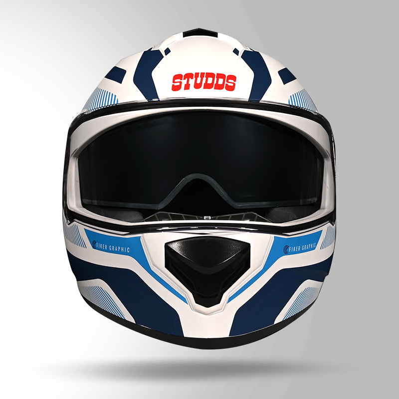 DRIFTER D5 FIKER DECOR MATT WHITE & BLUE