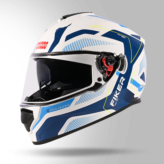 DRIFTER D5 FIKER DECOR WHITE & BLUE