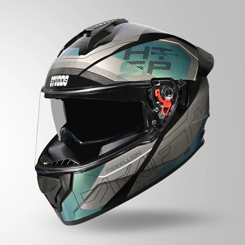 DRIFTER D6 REBELLION CHAMELEON DECOR BLACK & BLUE